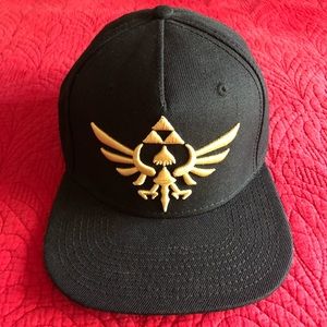 Legend of Zelda snapback triforce hat